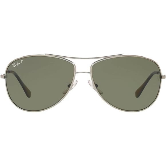 Ray-Ban GunMetal Aviator Sunglasses UNISEX